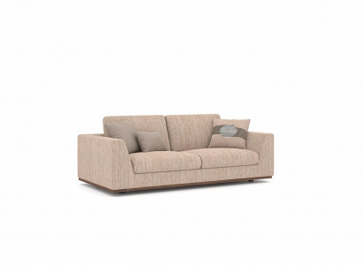 Luxury two-seater sofa couch upholstered furniture living room designer modern furnishings